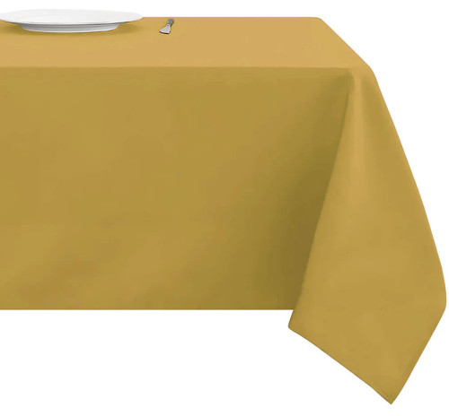Oxford Gold Banquet Table Linen – 54" x 96", 1 Dozen